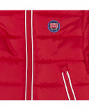 Parka matelassée avec capuche garçon rouge hello london Parka matelassée avec capuche garçon rouge hello london