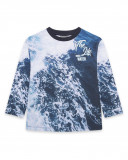 Tee-shirt en jersey imprimée fille bleu wild soul Tee-shirt en jersey imprimée fille bleu wild soul