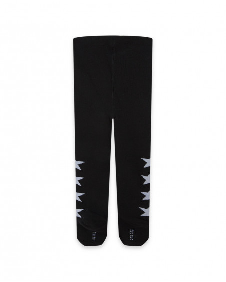 Collants étoiles garçon noirs northern whales Collants étoiles garçon noirs northern whales