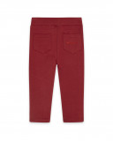 Leggings en coton molletonné avec détails fille rouges highlands Leggings en coton molletonné avec détails fille rouges highlands