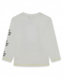Tee-shirt en jersey message fille blanc hidden nature Tee-shirt en jersey message fille blanc hidden nature