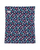 Bandana en jersey fleurs fille bleu kyoto girls Bandana en jersey fleurs fille bleu kyoto girls