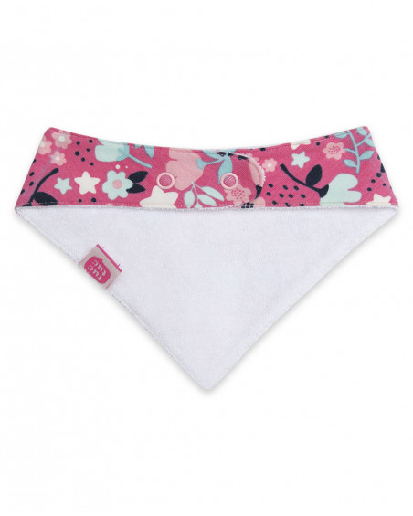 Bandana en jersey fleurs fille rose dancing in the woods Bandana en jersey fleurs fille rose dancing in the woods