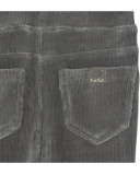 Jeggings velours côtelé et jersey avec détail poche fille gris Jeggings velours côtelé et jersey avec détail poche fille gris