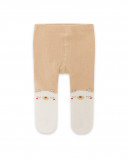 Collants teddy fille beiges brownie bears Collants teddy fille beiges brownie bears