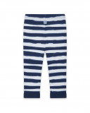 Leggings en jersey à rayures fille bleus glaciar Leggings en jersey à rayures fille bleus glaciar
