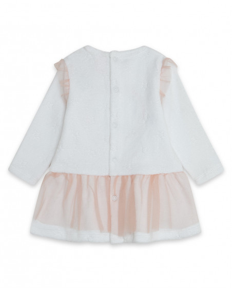 Robe velours et tulle étoiles fille rose luna llena Robe velours et tulle étoiles fille rose luna llena