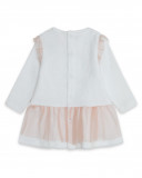 Robe velours et tulle étoiles fille rose luna llena Robe velours et tulle étoiles fille rose luna llena