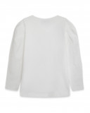 Tee-shirt en jersey imprimée garçon blanc breakfast time Tee-shirt en jersey imprimée garçon blanc breakfast time