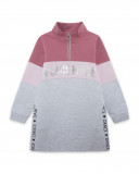 Robe en coton molletonné message garçon rose hits of 90 Robe en coton molletonné message garçon rose hits of 90
