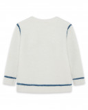 Pull-over en tricot ourson polaire garçon blanc glaciar Pull-over en tricot ourson polaire garçon blanc glaciar