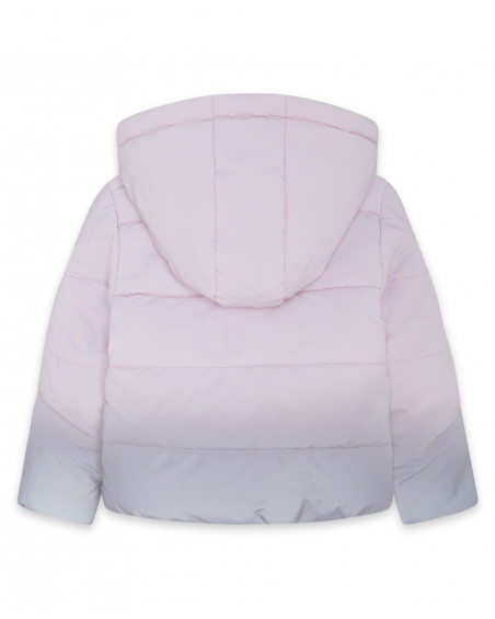 Parka tissus technique avec capuche garçon rose hits of 90 Parka tissus technique avec capuche garçon rose hits of 90