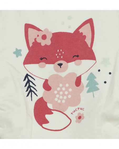 Ensemble en jersey fleurs fille rose dancing in the woods Ensemble en jersey fleurs fille rose dancing in the woods
