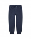Pantalon en peluche avec poches garçon marine basicos baby Pantalon en peluche avec poches garçon marine basicos baby