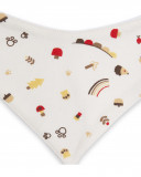 Bandana en jersey imprimée garçon beige brownie bears Bandana en jersey imprimée garçon beige brownie bears