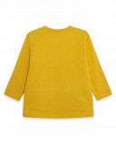 Tee-shirt en jersey chiot garçon jaune bee happy Tee-shirt en jersey chiot garçon jaune bee happy