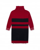 Robe en tricot à rayures garçon rouge breakfast time Robe en tricot à rayures garçon rouge breakfast time