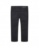Pantalon en sergé lacets garçon gris basicos baby Pantalon en sergé lacets garçon gris basicos baby