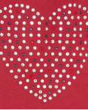 Tee-shirt en jersey coeur garçon rouge breakfast time Tee-shirt en jersey coeur garçon rouge breakfast time