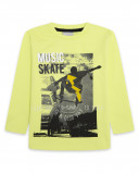 Tee-shirt en jersey message fille vert wild soul Tee-shirt en jersey message fille vert wild soul