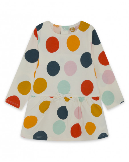 Robe en jersey points fille beige todas las colecciones tuc tuc Robe en jersey points fille beige todas las colecciones tuc tuc