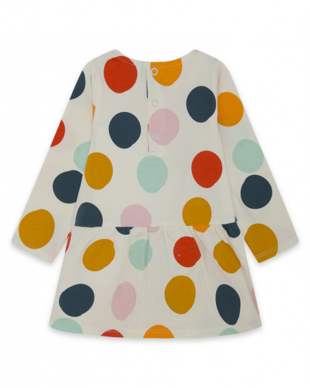 Robe en jersey points fille beige todas las colecciones tuc tuc Robe en jersey points fille beige todas las colecciones tuc tuc