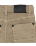 Pantalon en sergé lacets garçon gris mountain Pantalon en sergé lacets garçon gris mountain