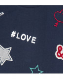 Tee-shirt en jersey imprimée garçon bleu breakfast time Tee-shirt en jersey imprimée garçon bleu breakfast time