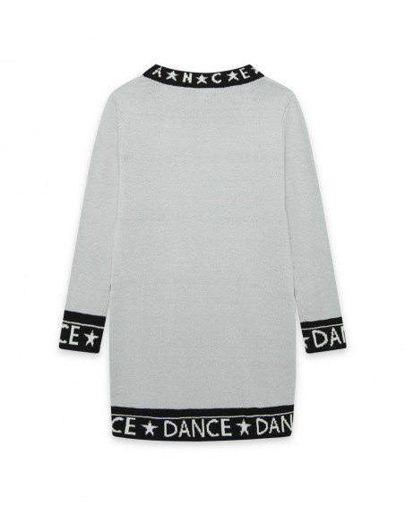 Robe en tricot à rayures garçon grise northern whales Robe en tricot à rayures garçon grise northern whales