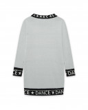 Robe en tricot à rayures garçon grise northern whales Robe en tricot à rayures garçon grise northern whales