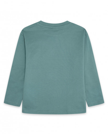 Tee-shirt en jersey radio fille vert hidden nature Tee-shirt en jersey radio fille vert hidden nature