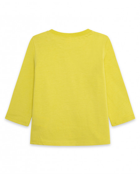 Tee-shirt en jersey ourson garçon vert color hikers Tee-shirt en jersey ourson garçon vert color hikers