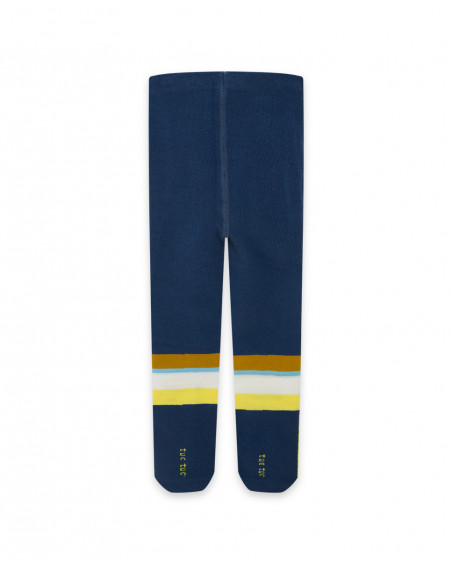 Collants effet baskets fille bleus color hikers Collants effet baskets fille bleus color hikers