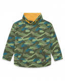 Sweat-shirt en peluche fermée fille vert dance muse Sweat-shirt en peluche fermée fille vert dance muse