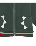 Sweat et pantalon en peluche jogging garçon vert highlands Sweat et pantalon en peluche jogging garçon vert highlands