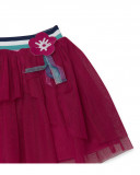 Jupe en tulle fleur fille rose kyoto girls Jupe en tulle fleur fille rose kyoto girls