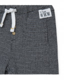 Pantalon en jersey boutons garçon gris bee happy Pantalon en jersey boutons garçon gris bee happy