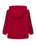 Sweat-shirt capuche en peluche fermée fille rouge wild soul Sweat-shirt capuche en peluche fermée fille rouge wild soul