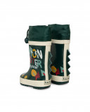 Bottes de pluie imprimées garçon vertes highlands Bottes de pluie imprimées garçon vertes highlands