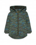 Parka tissus technique avec capuche fille verte dance muse Parka tissus technique avec capuche fille verte dance muse