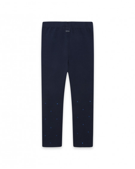 Leggings en jersey étoiles garçon marine basicos baby Leggings en jersey étoiles garçon marine basicos baby