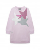 Robe en coton molletonné étoiles garçon rose hits of 90 Robe en coton molletonné étoiles garçon rose hits of 90
