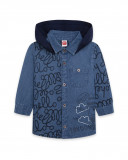 Chemise en jeans avec poches garçon bleues hello london Chemise en jeans avec poches garçon bleues hello london