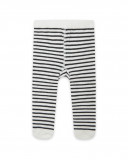 Collants à rayures fille blancs bee happy Collants à rayures fille blancs bee happy