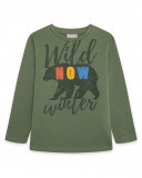 Tee-shirt en jersey message fille vert dance muse Tee-shirt en jersey message fille vert dance muse