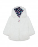 Manteau en fourrure avec capuche fille blanches kyoto girls Manteau en fourrure avec capuche fille blanches kyoto girls