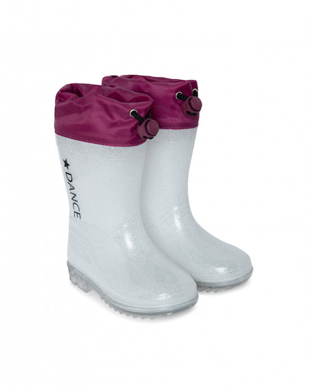 Bottes de pluie glitter garçon gris northern whales Bottes de pluie glitter garçon gris northern whales