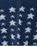 Collants étoiles fille bleus glaciar Collants étoiles fille bleus glaciar