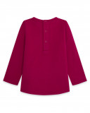 Tee-shirt en jersey imprimée fille rose kyoto girls Tee-shirt en jersey imprimée fille rose kyoto girls