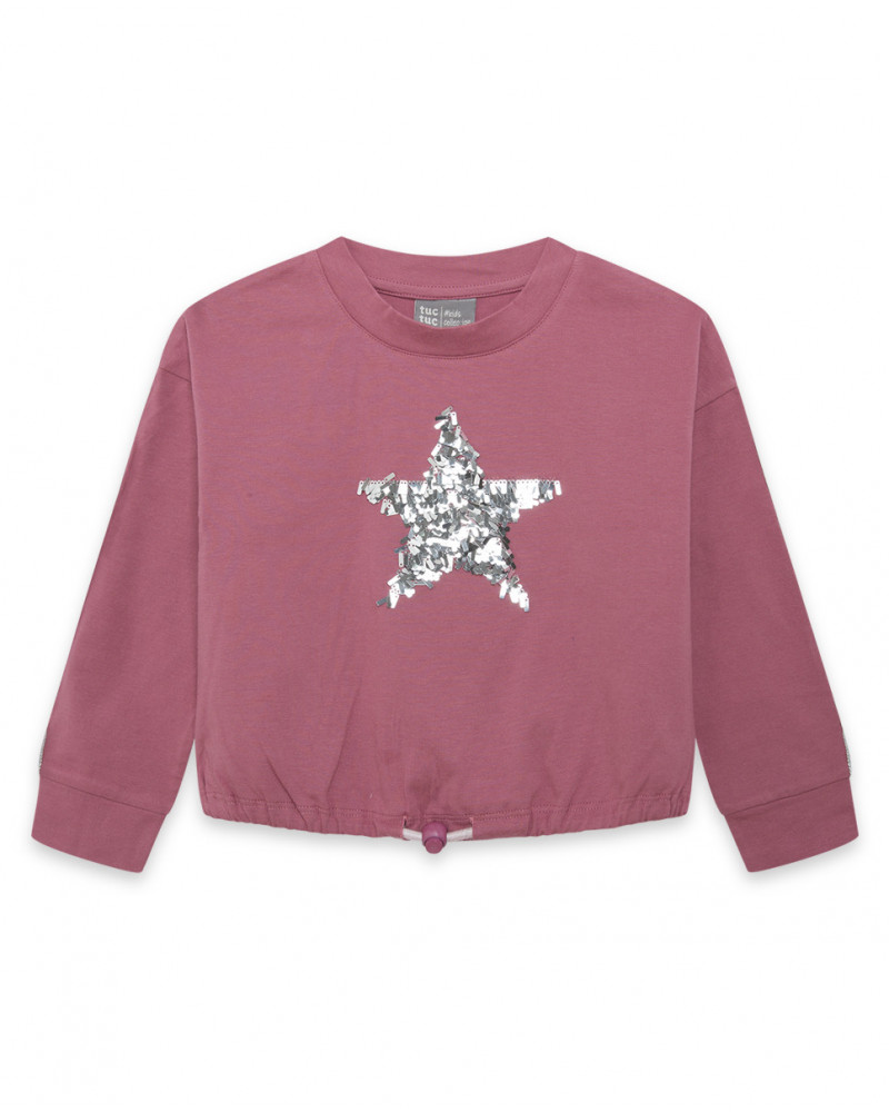 Tee-shirt en jersey étoile garçon rose hits of 90